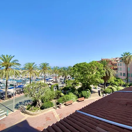 公寓 Sablettes Beach-plage-vue Mer-centre 芒通